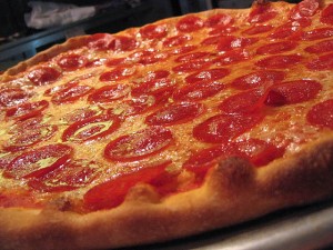 Pepperoni Pizza, like the one I enjoyed on Monday. (Creative Commons)