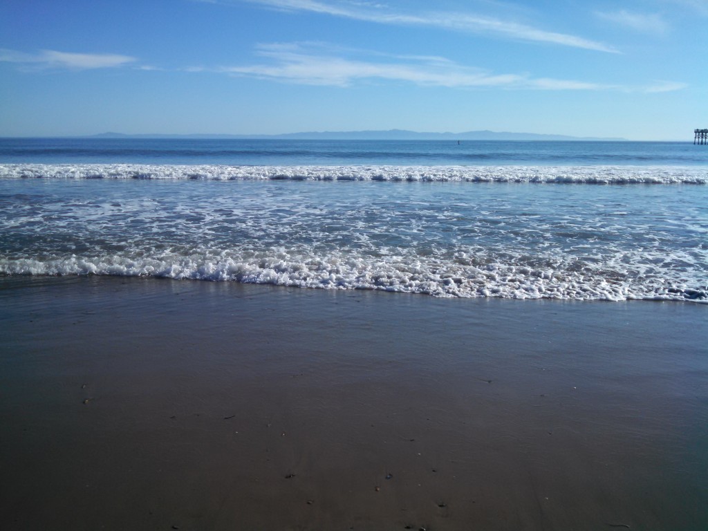 Long hot weekend in Santa Barbara: Goleta Beach