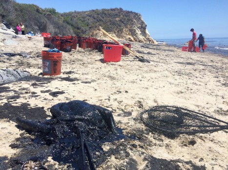 Refugio State Beach Oil Spill
