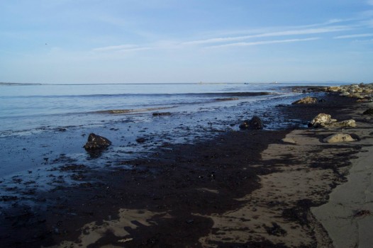 Refugio State Beach oil spill