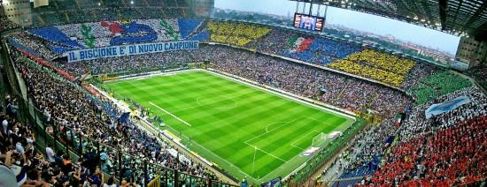 The host city and stadium for the 2016 Champions League Final: San Siro, Milan