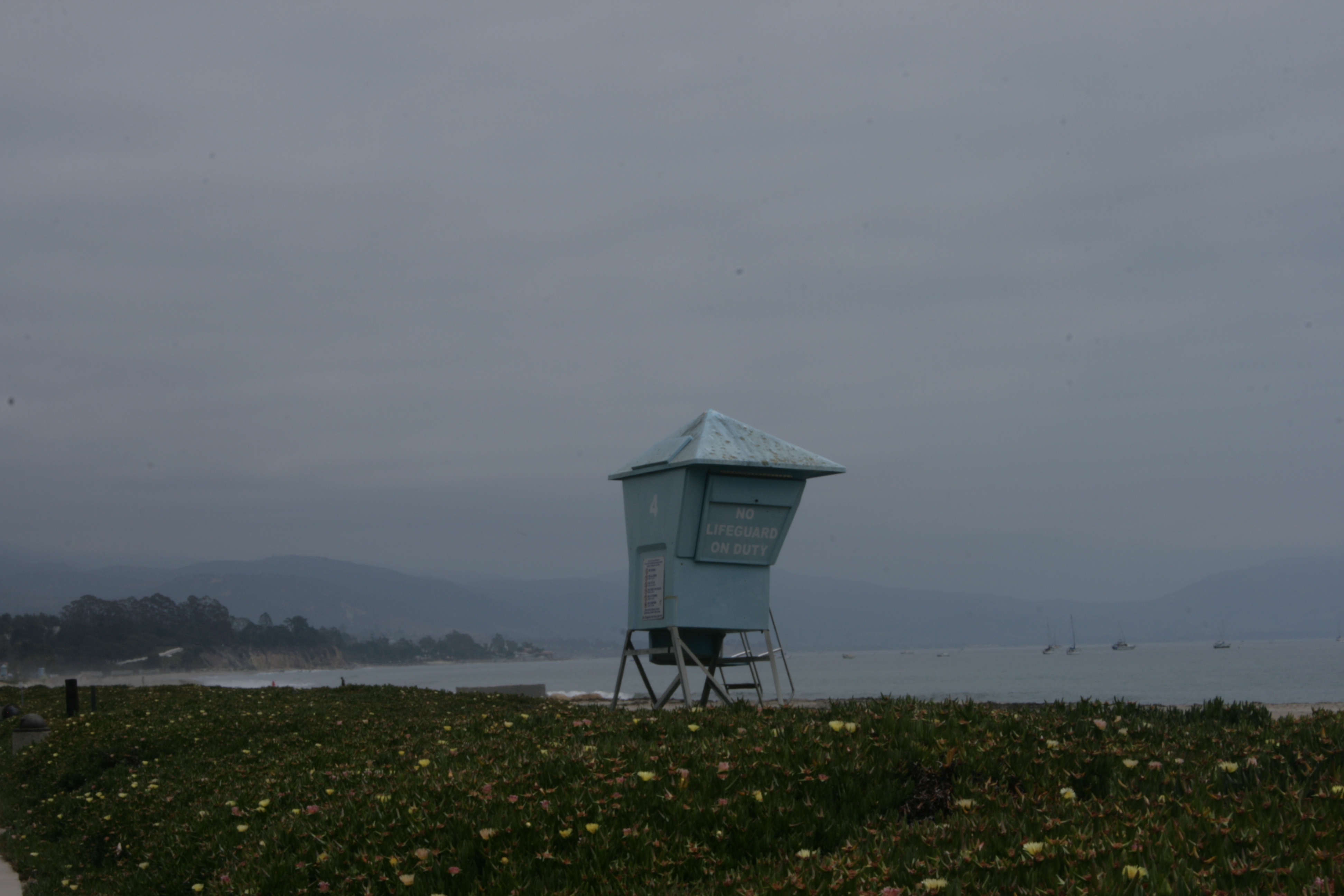 East Beach lifeguard tower sits unmanned awaiting the summer season. - Sarah Villalobos