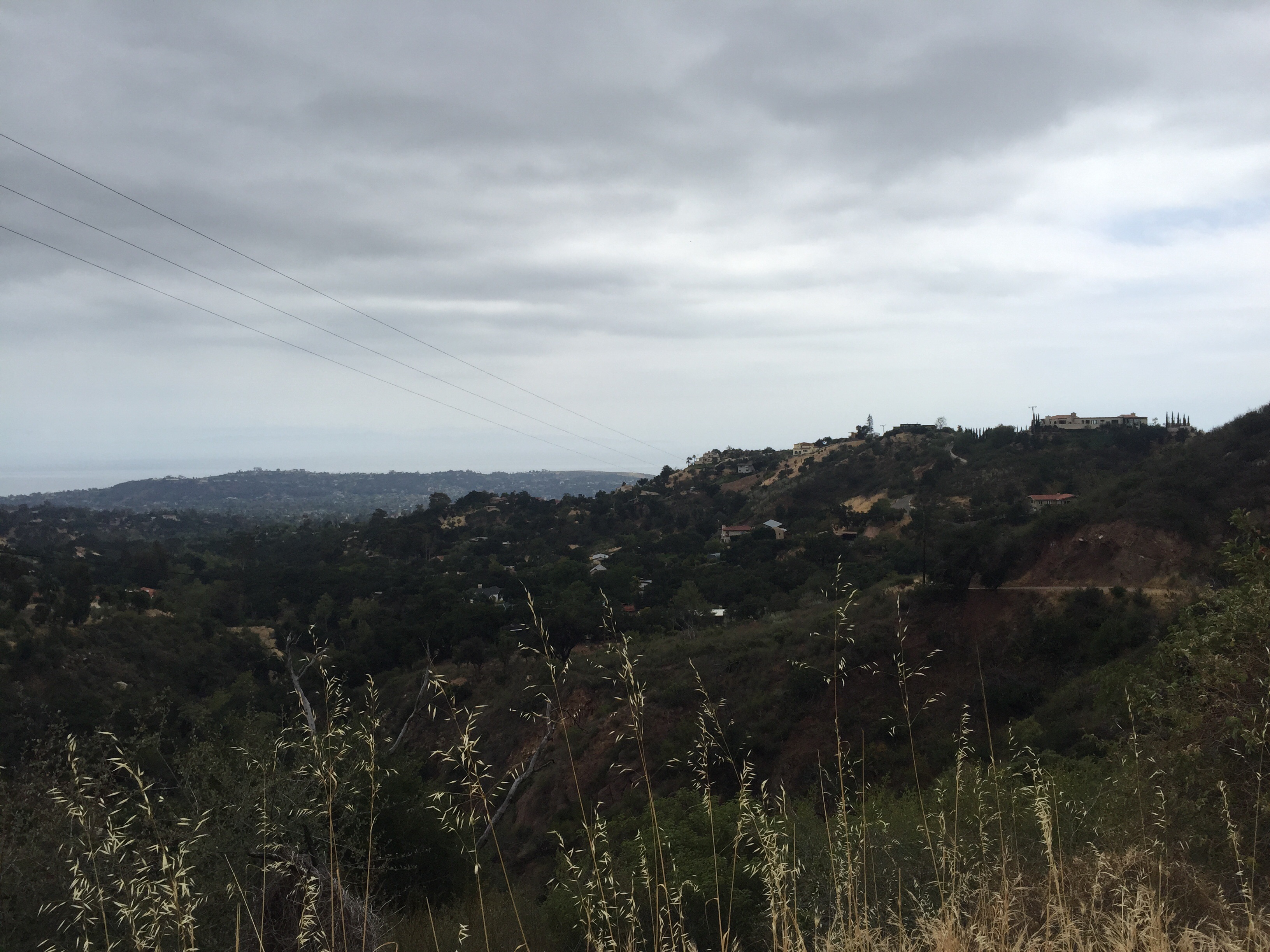 Rainy days and gray clouds calls for a Red Rocks hike. Here's a POV perspective from the top of the world in beautiful Santa Barbara. - Niklas Knoph
