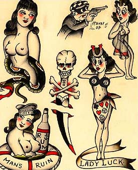 Sailor Jerry Tattoos allow creative design