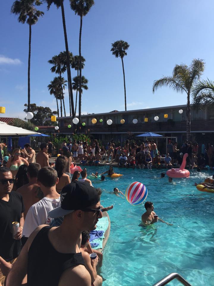 While the quarter is nearly over and the time at Antioch comes to an end, it is important to enjoy some memorable moments with friends. Pool Party at Goodland hotel in Goleta. -Steven Wagener 