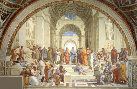 Raphael's "School of Athens". 1505