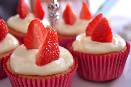 Strawberry Cupcakes