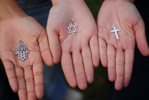 Symbols of the Three Monotheistic Religions