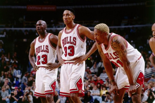 Chicago Bulls 90's Trio-Jordan, Pippin, and Rodman