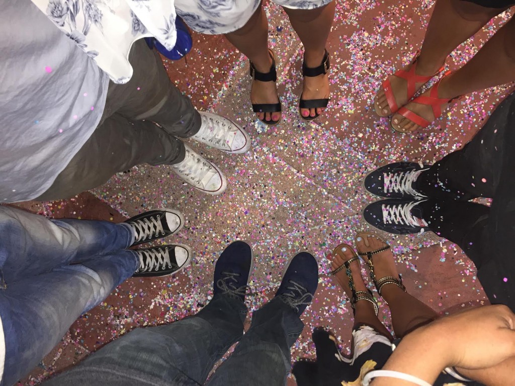 There's nothing like a little confetti to add some pep to your step. - Alicia Briggs