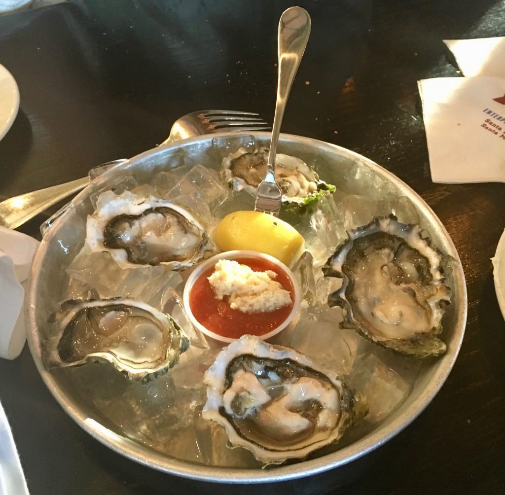 When in doubt- Grab some oysters. We are so fortunate to live in a place where we always have the freshest seafood - Jillian Fowler