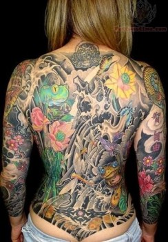 Full Back Tattoos are for many people an absolute must
