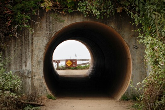 Tunnel as framing.