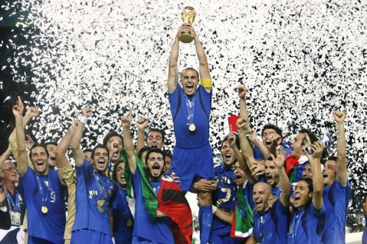 Italy, 2006 World Champion. I dedicate that one to Gianlorenzo !