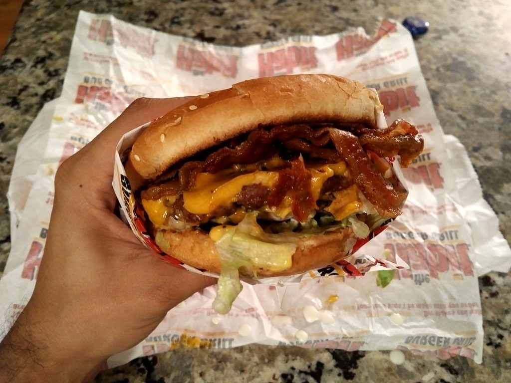 Can't ever go wrong with a bacon cheeseburger! - Damon Hickman